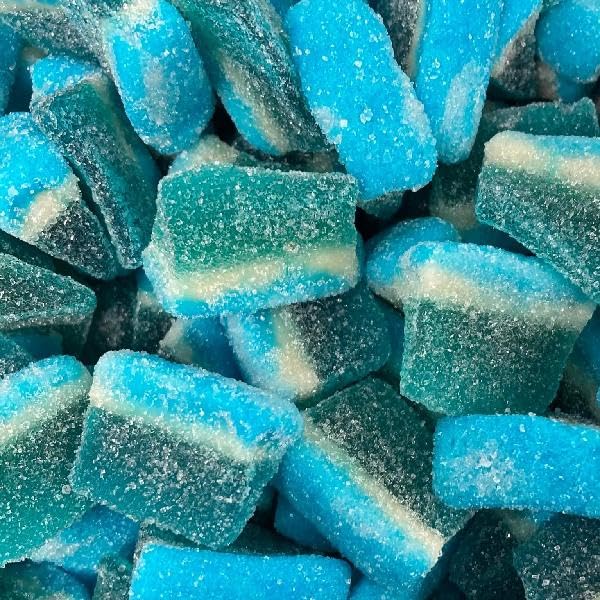 Sour Blue Raspberry Wedges